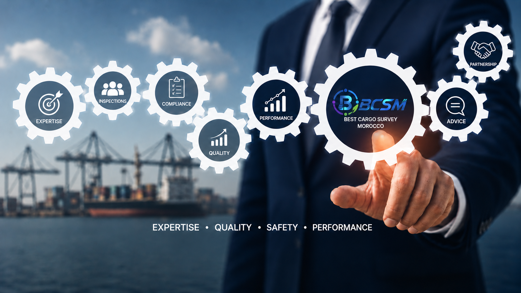BCSM management systems expertise and performance graphic